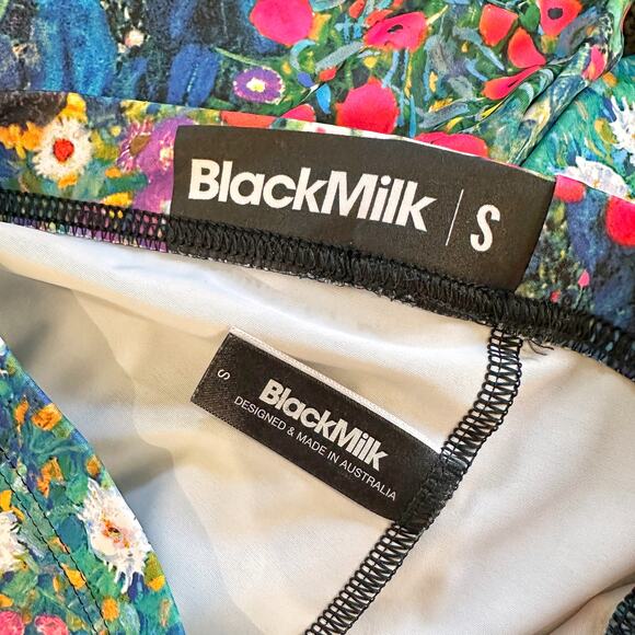 LIMITED EDITION BlackMilk Klimt Collage HWMF Floral Artwork Leggings - S - Picture 7 of 9